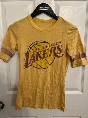 Mighty Fine Yellow Lakers Graphic Tee